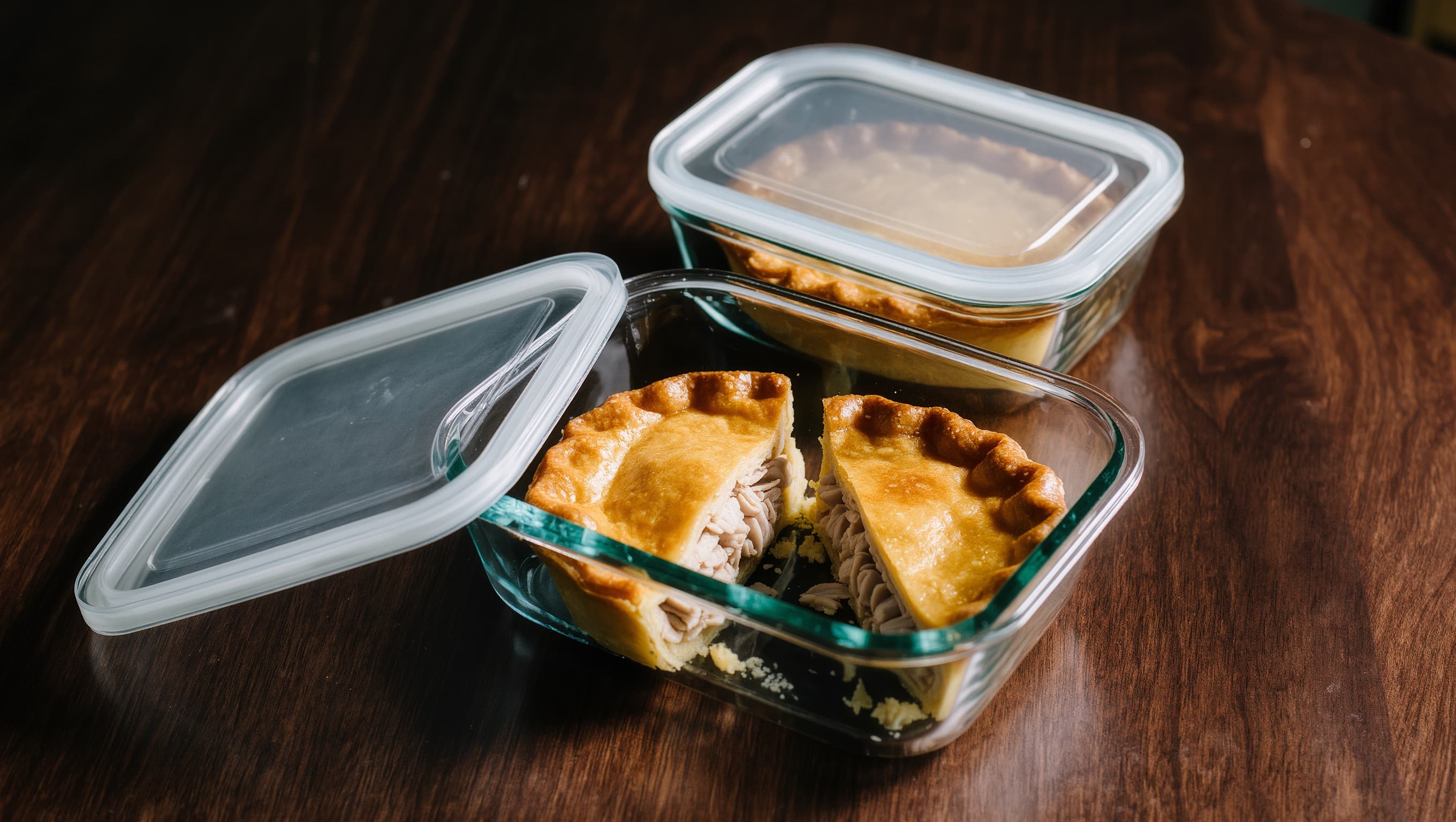 Leftover Roast Chicken Pie
